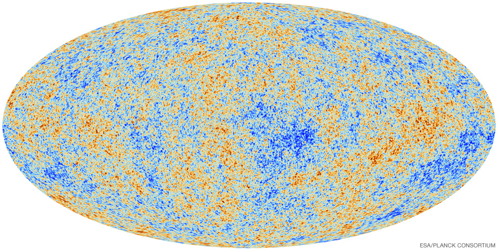 Map of the oldest light in the Universe.