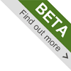 BBC beta product banner