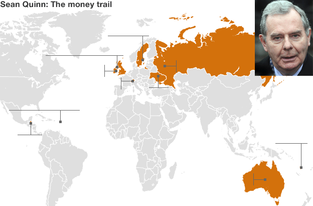 Sean Quinn - The money trail