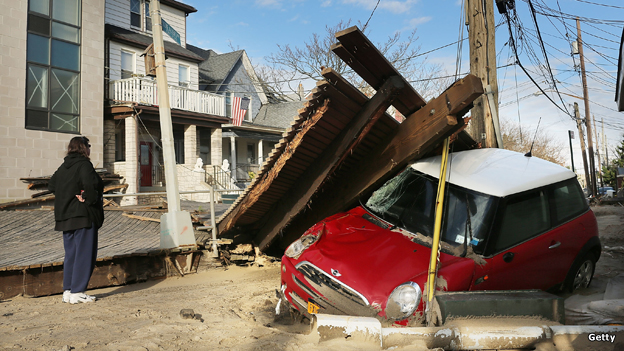 Rockaway damage