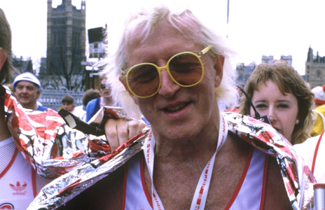 Savile completes London Marathon