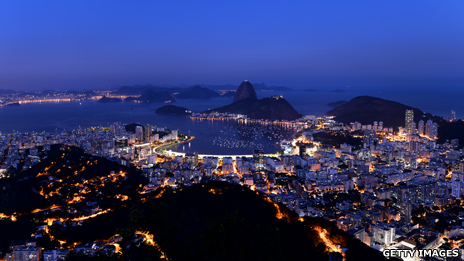 Rio at dusk