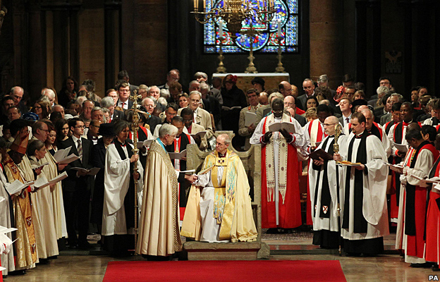 Enthronement of the Archbishop of Canterbury