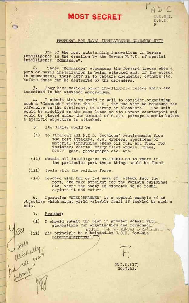 World War II document