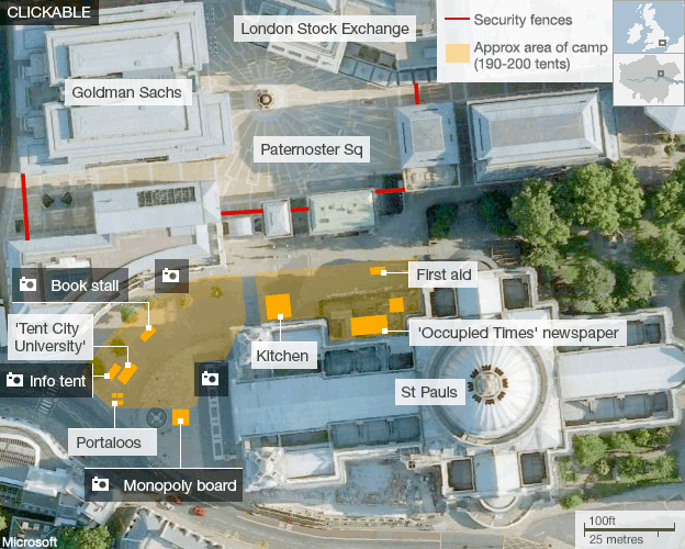 Interactive St Pauls occupation map