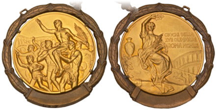 1960 olympic medal. Image courtesy of IOC